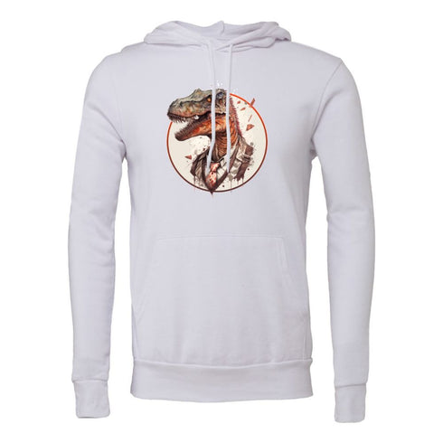 Dinosaur Gentleman Bella canvas hoodie 3719